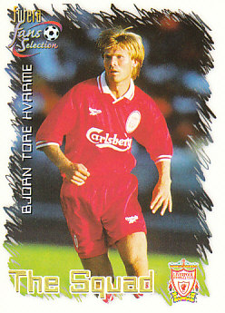 Bjorn Tore Kvarme Liverpool 1999 Futera Fans' Selection #12